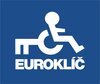 Toalety pro invalidy opatřeny Eurozámkem