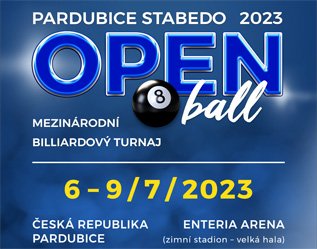6. - 9.7. 2023 PARDUBICE STABEDO 2023 OPEN 8 BALL
